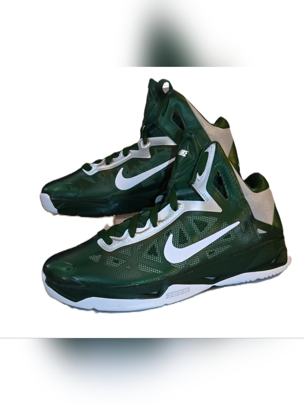 Nike Zoom Hyperchaos Mid-top Basketball Shoes Style #535272-300 Lightweight